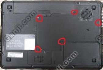 联想G450后盖怎么拆