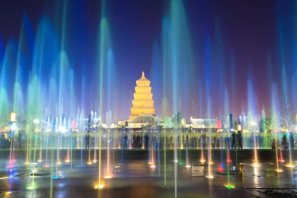 西安旅游景点地图分布