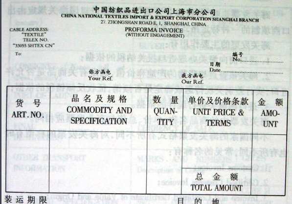形式发票与商业发票的区别是什么？