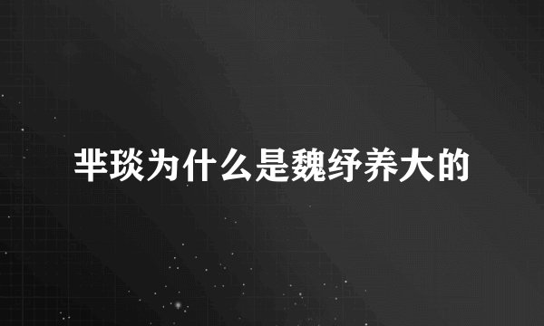 芈琰为什么是魏纾养大的