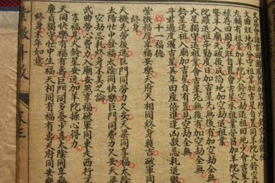 紫微四化口诀表