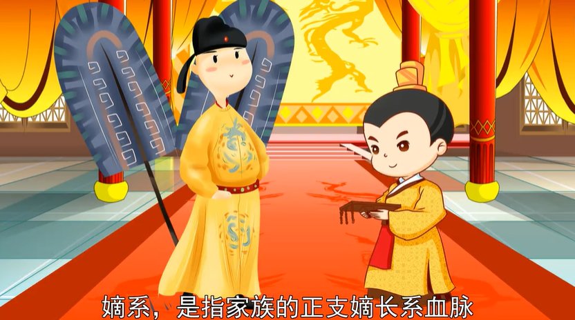 嫡系的拼音