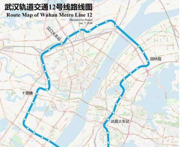 湖北修建的地铁线,将成为武汉的首条环线地铁,投资多少呢?