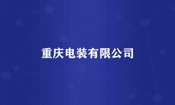 重庆电装有限公司