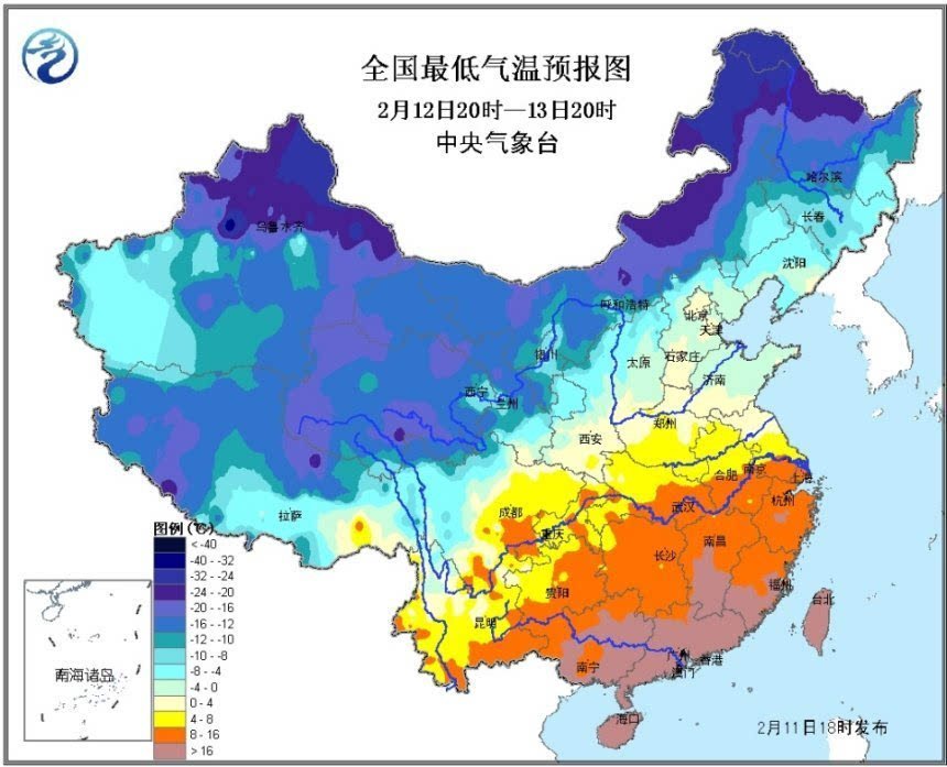 寒潮蓝色预警又出现了，为什么我国今年会这么冷？