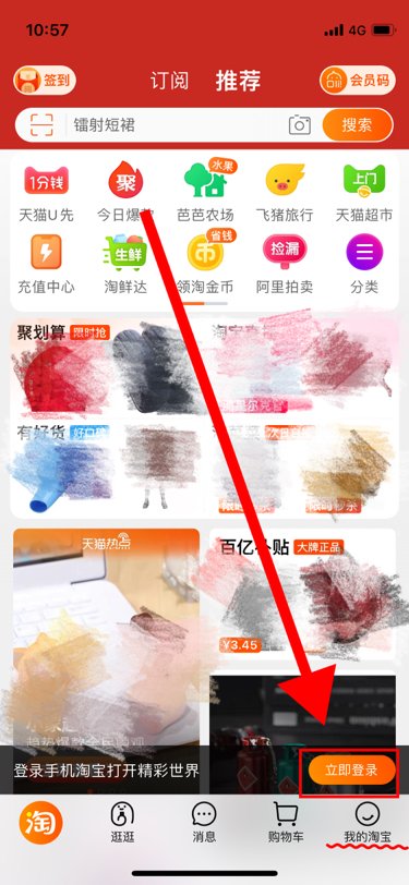 淘宝可以用支付宝登录吗