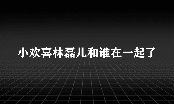 小欢喜林磊儿和谁在一起了