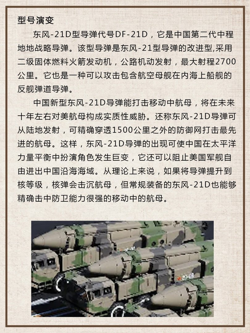 东风-21的介绍