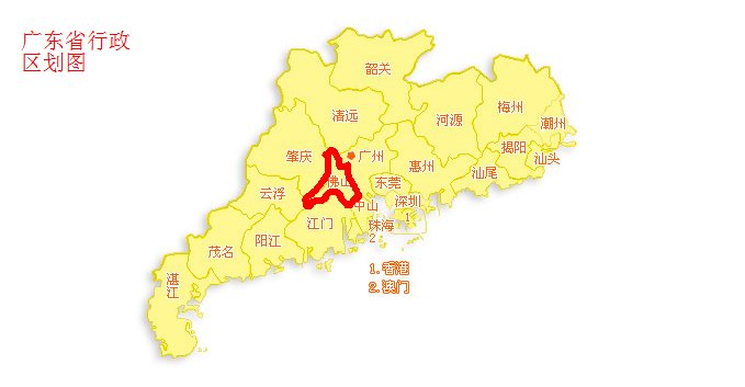 佛山市在哪里，佛山市在哪个省，佛山属于哪个市