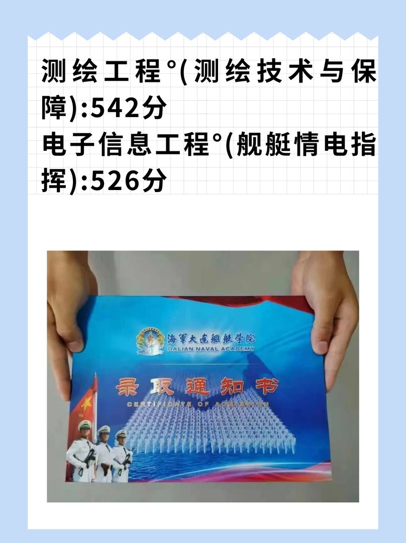 大连舰艇学院分数线是多少?