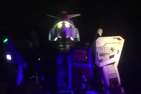 日本1比1还原高达机器人都可以做出哪些动作？