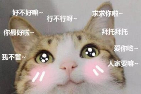 撒娇8连台词