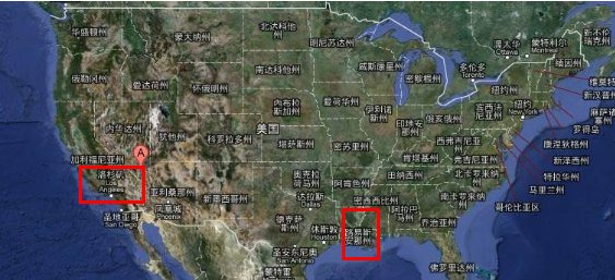 la 是美国哪个洲