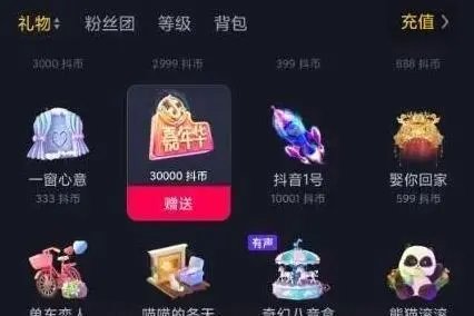 抖音嘉年华多少钱