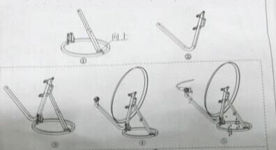 锅盖卫星电视如何调？？