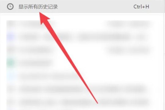怎么查看历史搜索记录内容
