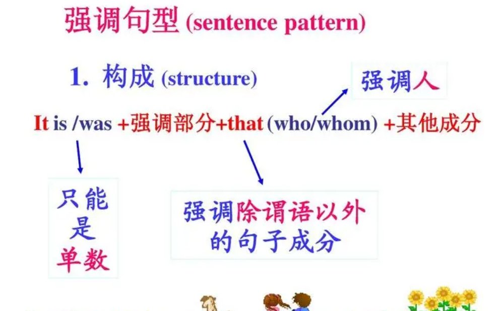 强调句型结构及用法