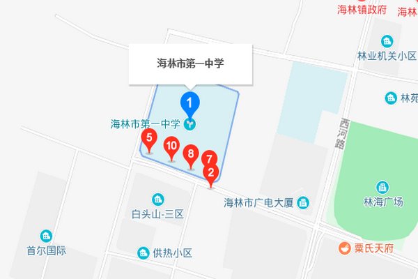 海林有几个高中?