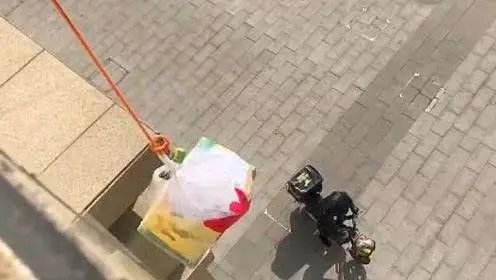 四川因高温停电，女子用绳子将外卖拉上25楼，她是如何想到这一办法的？
