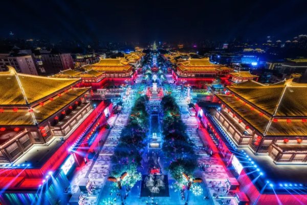 西安旅游景点地图分布