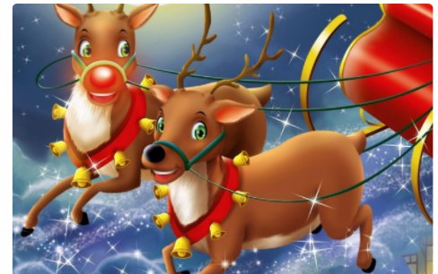 圣诞老人的鹿叫麋鹿还是驯鹿?
