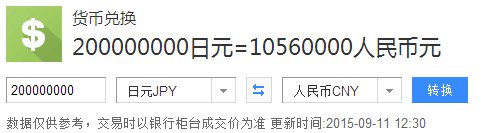 两亿日元是多少人民币