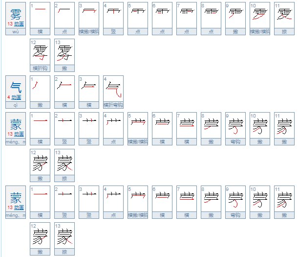 雾气沙沙还是雾气蒙蒙