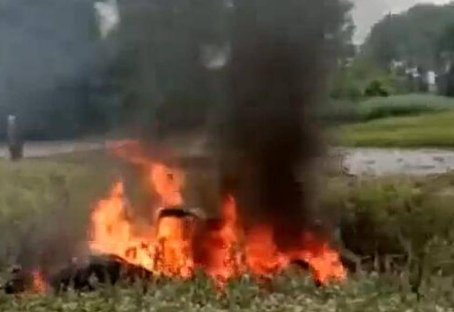 四川一架动力三角翼在崇州坠落致2死，事发当时的情况是怎样的？