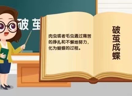 化茧成蝶的意思