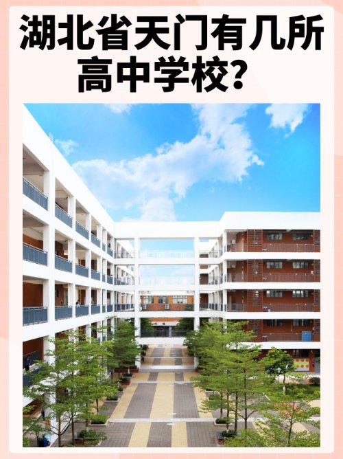 湖北省天门有几所高中学校？