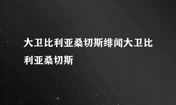 大卫比利亚桑切斯绯闻大卫比利亚桑切斯