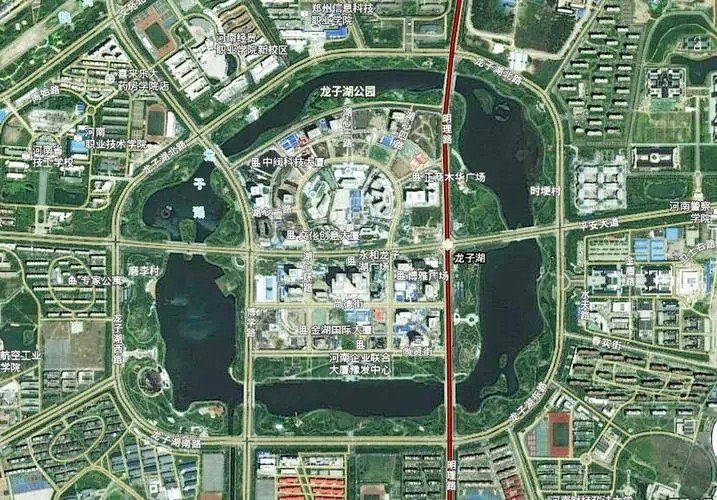 龙子湖大学城占地面积多少亩