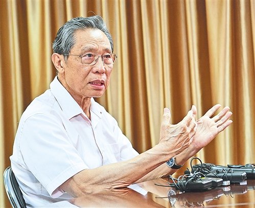 钟南山事迹简介？