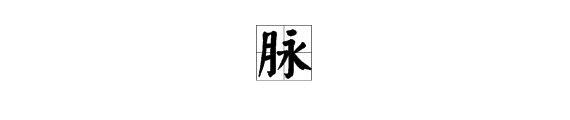 脉字的多音字组词