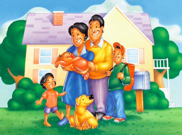 family和house是什么区别？