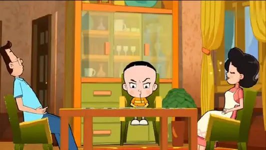 大头儿子的真名叫头太元,哪一集有提到过他的真名?