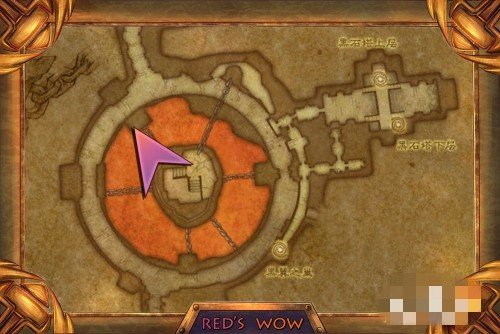魔兽世界黑石深渊西区区兵营的门怎么开