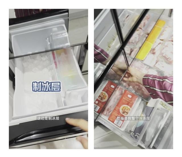 上海女子晒冰箱,花6分钟数完物资,用大冰箱囤货是种什么体验?