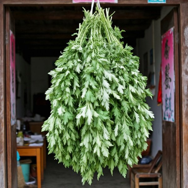 艾草放在门口对谁不利