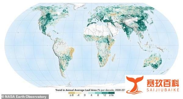 NASA发现地球比20年前更绿,多亏这两个人口大国努力绿化