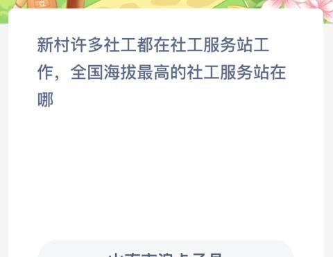 蚂蚁新村：新村许多社工都在社工服务站工作