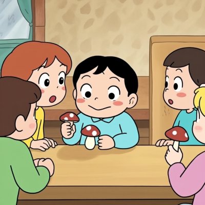 磨菇该奖给谁这篇童话故事，主要告诉小朋友们要什么