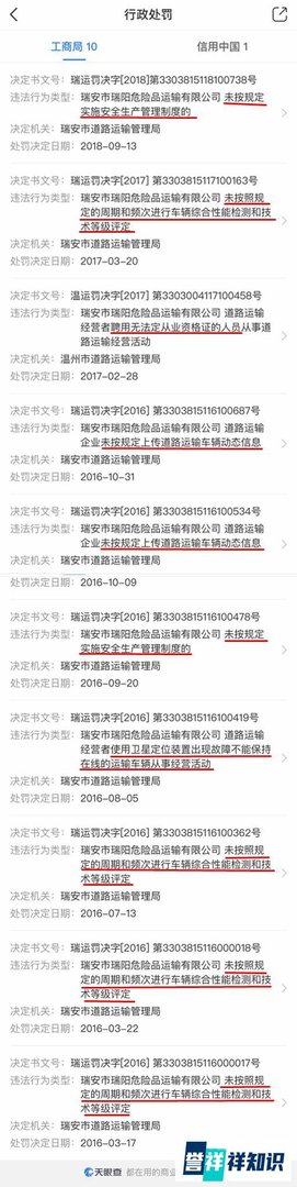 温岭爆炸槽罐车运输企业两年半被行政处罚10次