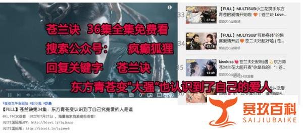 苍兰诀小兰花和赤地女子的关系