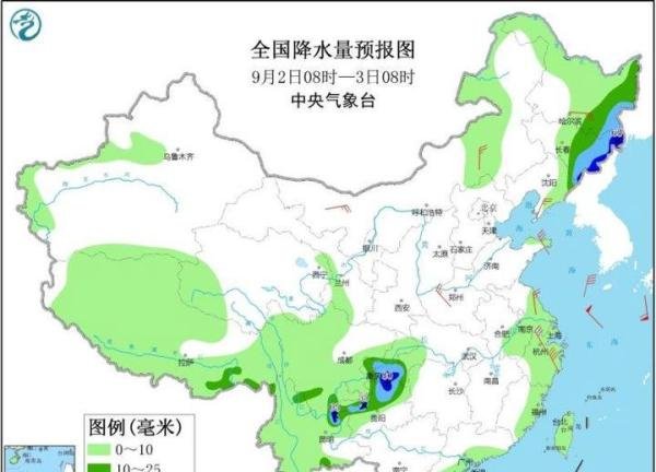 四川局地降特大暴雨 台风“美莎克”将影响东部海域