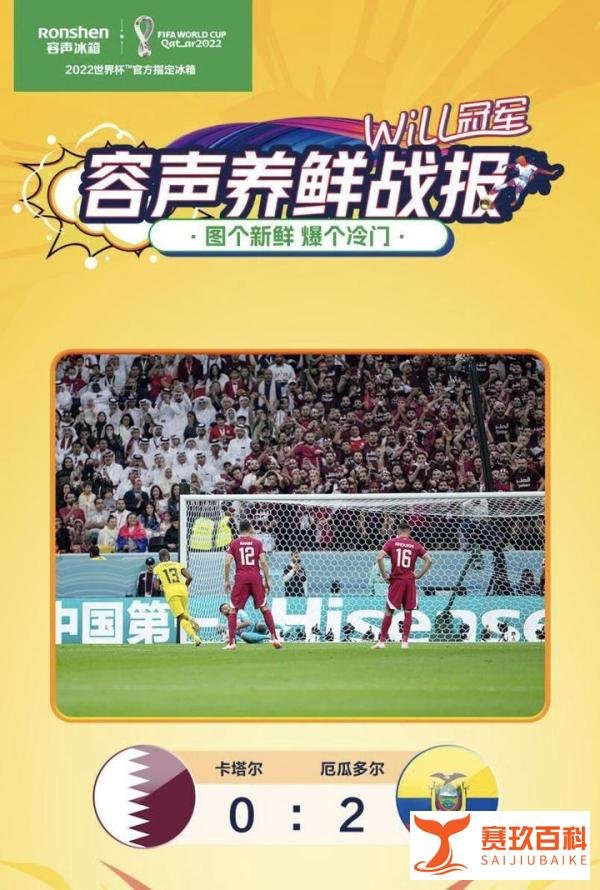 打破主场不败魔咒，容声冰箱“爆冷门”见证世界杯首场“爆冷”